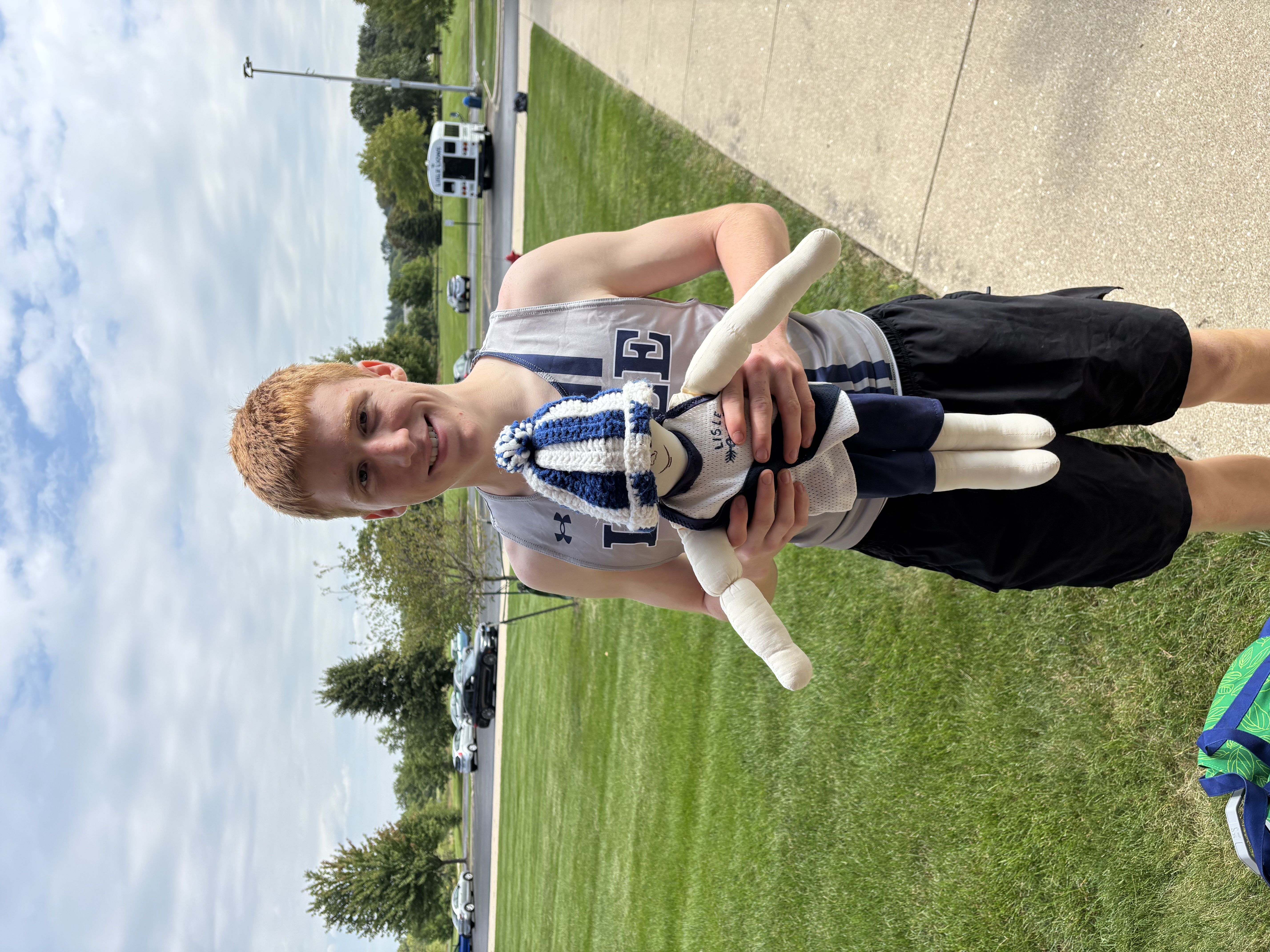 Liam Newton is the Lion of the Meet for the Harvest-Westminster Fall Classic